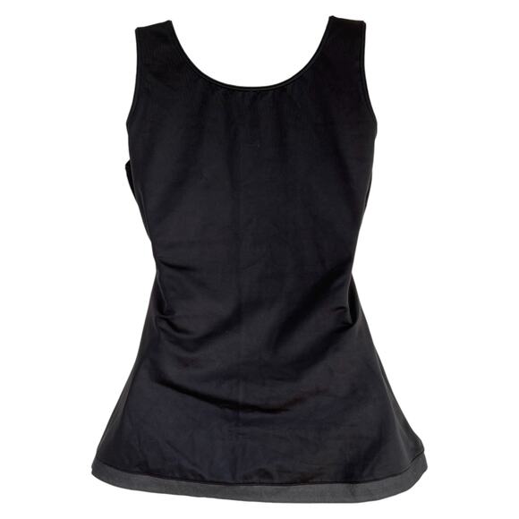 Spanx Slimplicity Shaping Scoop Neck Tank Top Camisole Black Size Extra Large - Picture 2 of 6